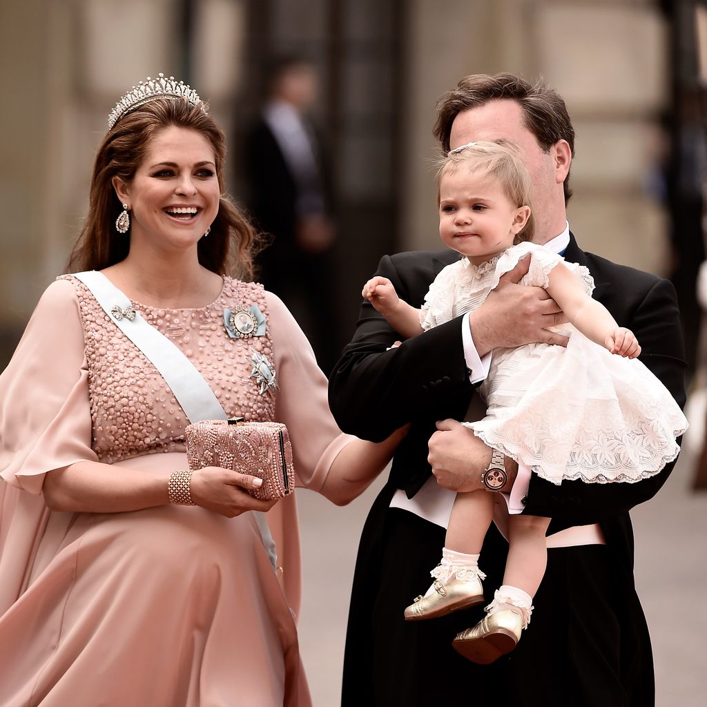 Prinzessin Madeleine, Chris O'Neill und Prinzessin Leonore