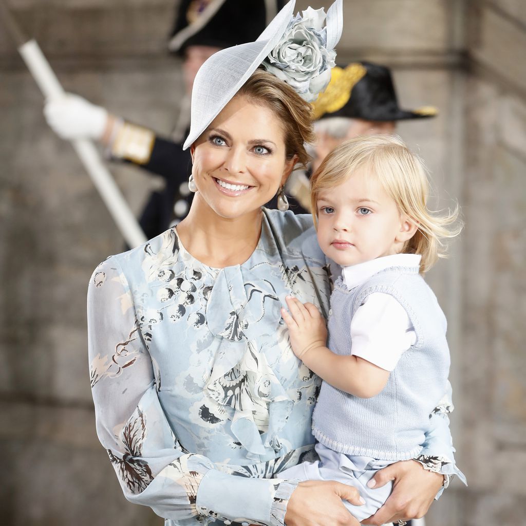 Prinzessin Madeleine von Schweden und ihr Sohn Prinz Nicolas, 2017