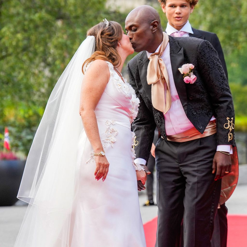 Prinzessin Märtha Louise und Durek Verrett bei ihrer Hochzeit im August 2024