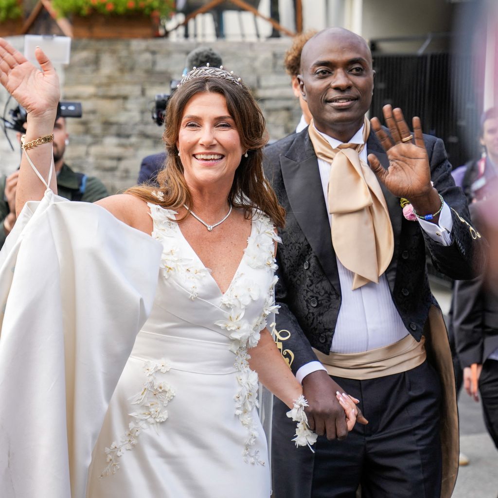 Prinzessin Märtha Louise und Durek Verrett bei ihrer Hochzeit im August 2024
