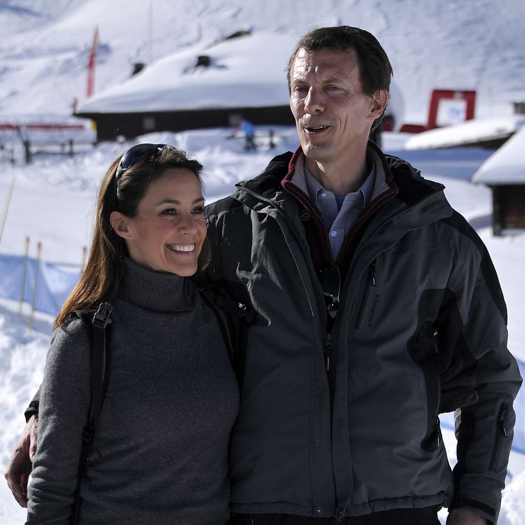 Prinzessin Marie und Prinz Joachim im Ski-Urlaub