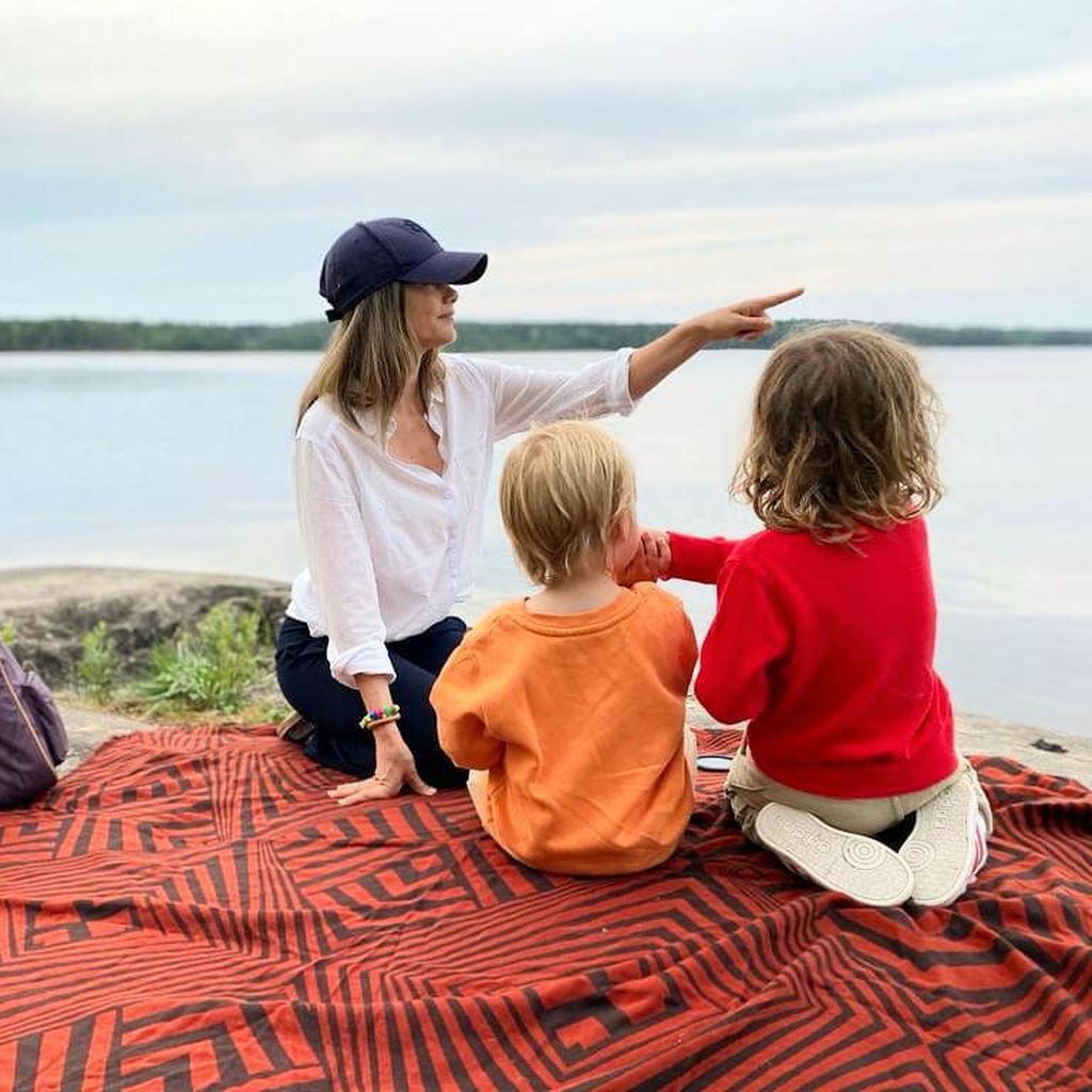 Prinzessin Sofia mit ihren Kindern Gabriel und Alexander