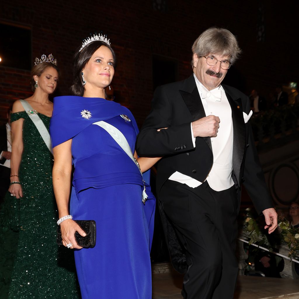 Prinzessin Sofia und Gary Ruvkun im Dezember 2024 in Stockholm