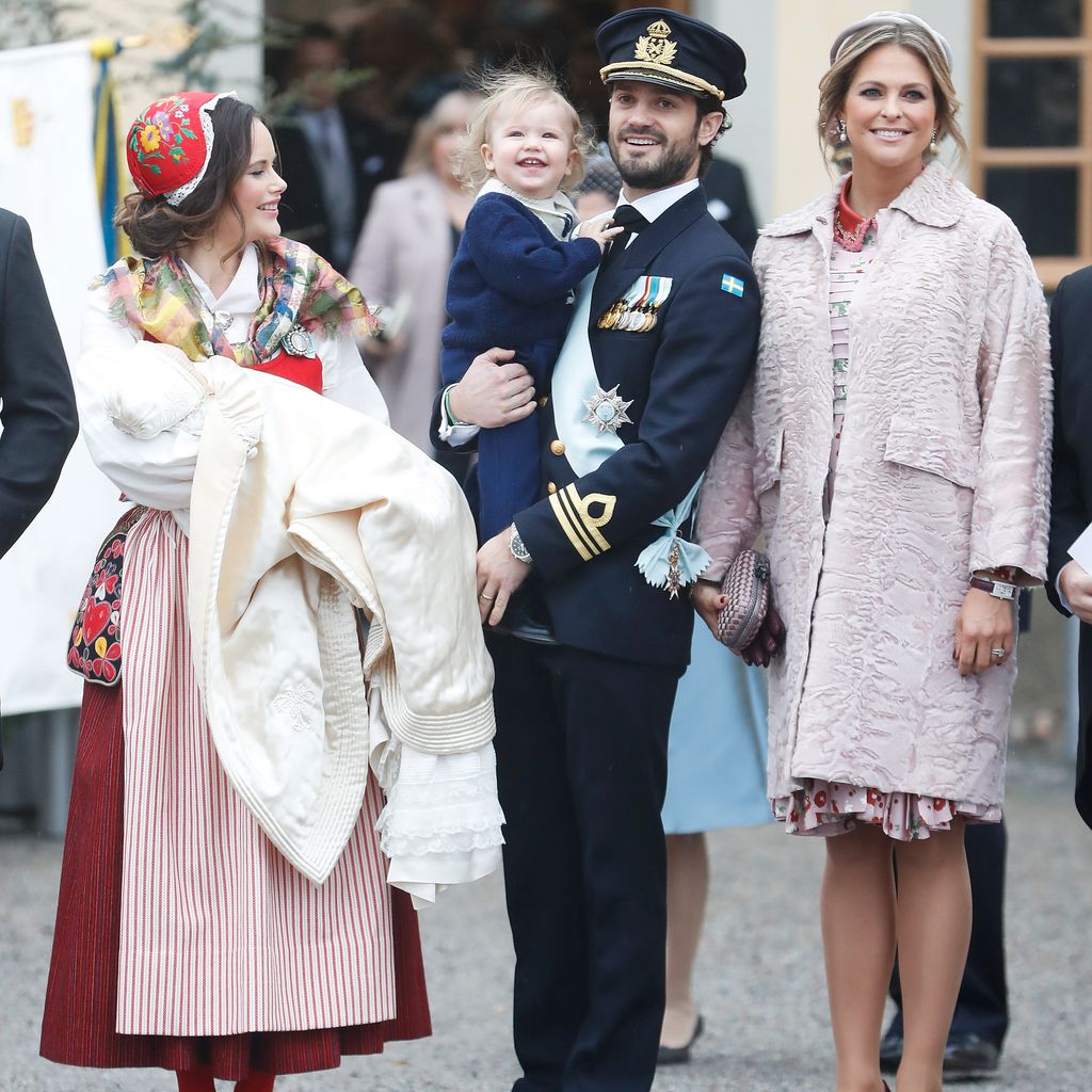 Prinzessin Sofia, Prinz Gabriel, Prinz Carl Philip, Prinz Alexander und Prinzessin Madeleine