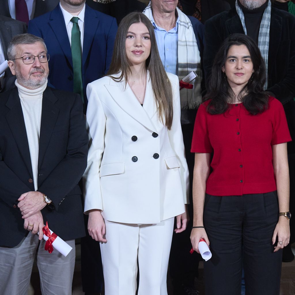 Prinzessin Sofía von Spanien bei ihrem ersten Solo-Auftritt in Madrid, Dezember 2024
