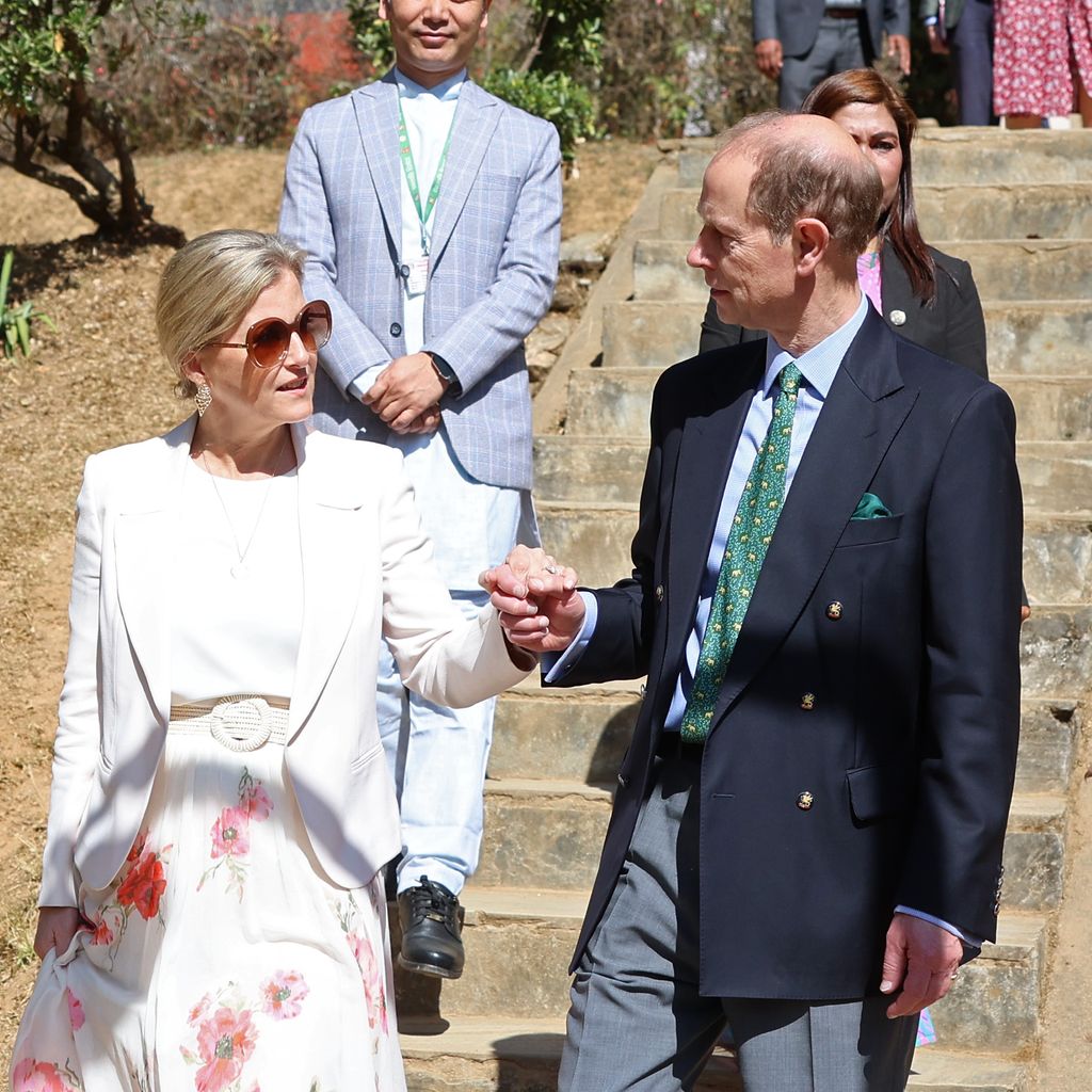 Prinzessin Sophie und Prinz Edward von Edinburgh beim Nepal-Besuch 2025