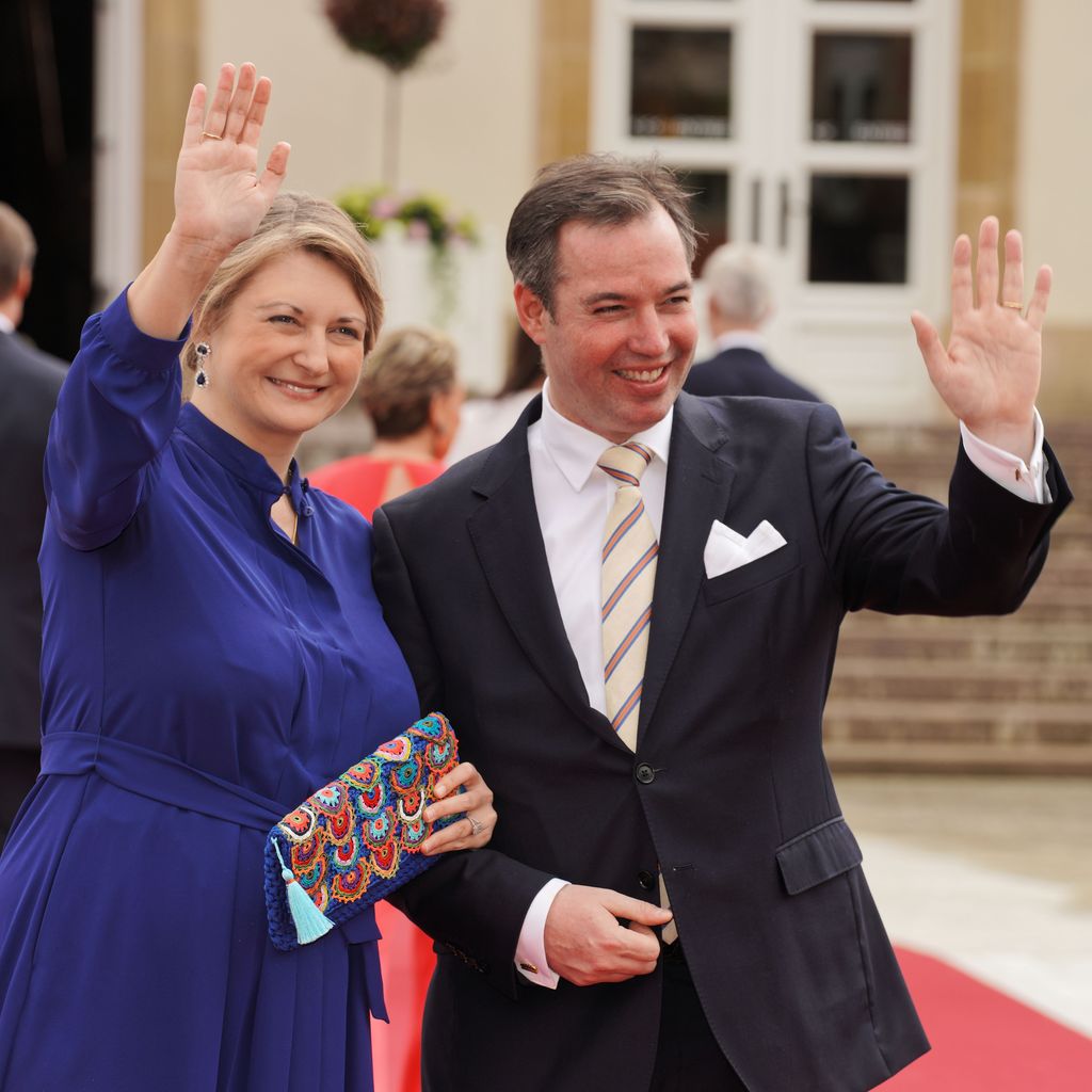 Prinzessin Stéphanie von Luxemburg und Prinz Guillaume von Luxemburg