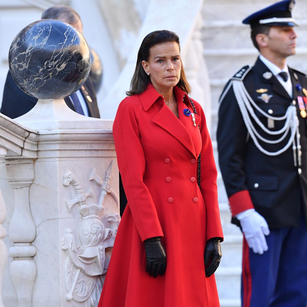 Prinzessin Stéphanie von Monaco im November 2019 in Monaco