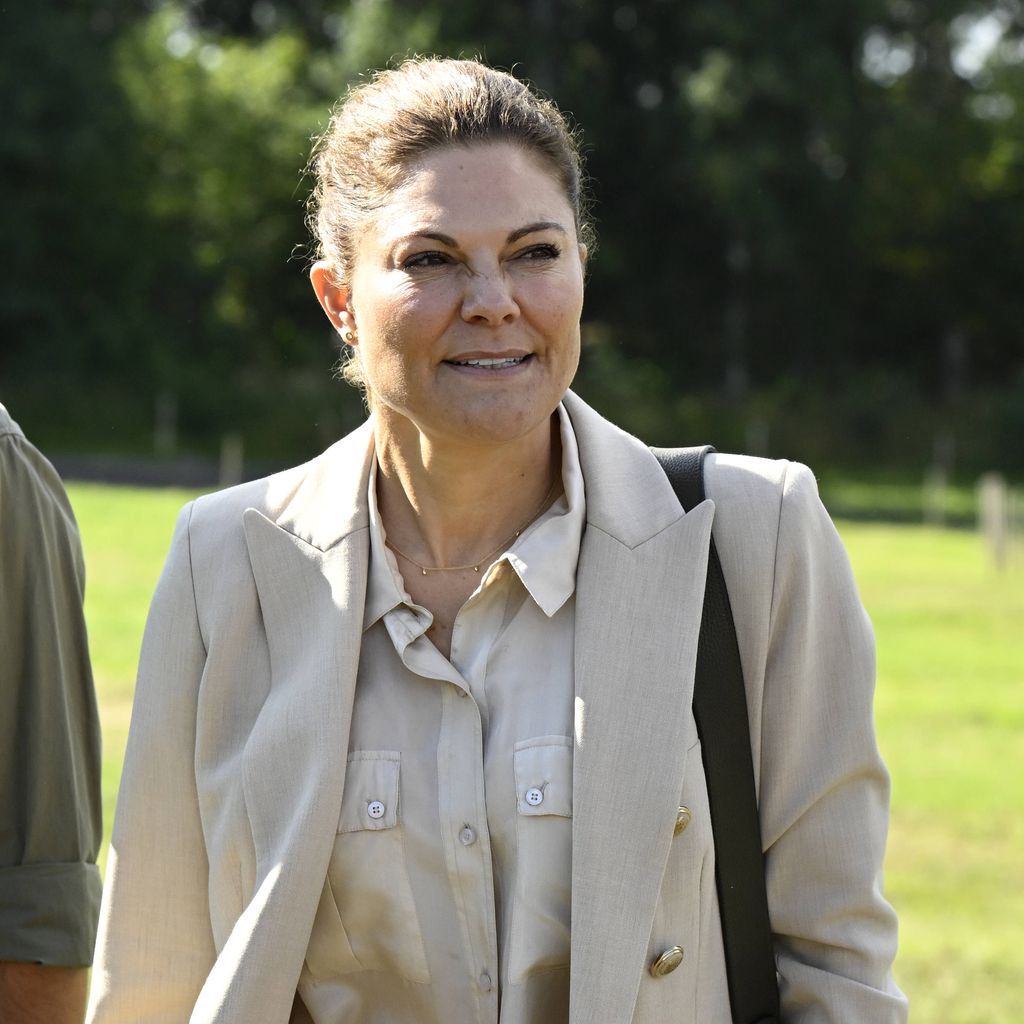 Prinzessin Victoria bei der Einweihung des Storängen-Feuchtgebiets in Krambol, Katrineholm am 27. August 2026