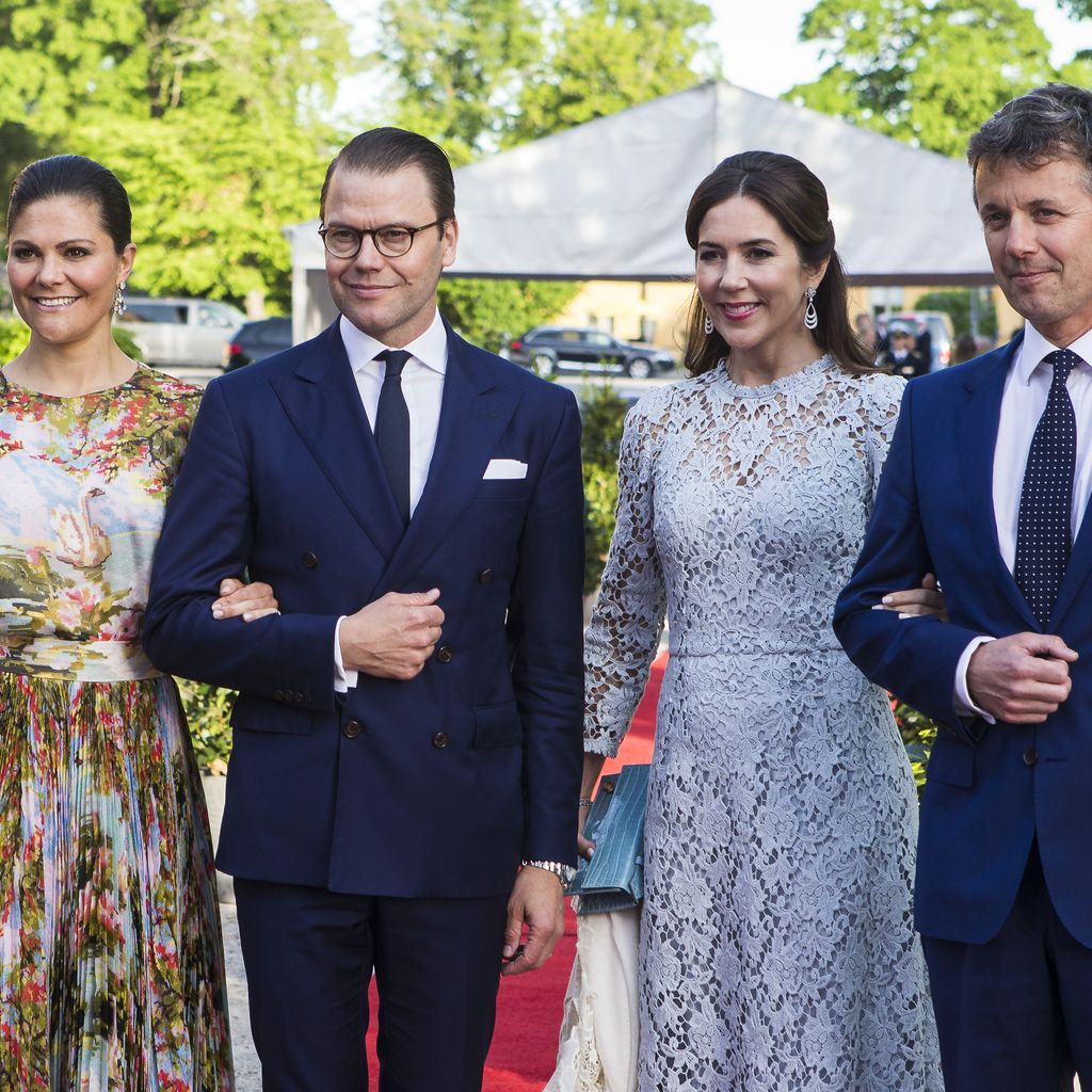Prinzessin Victoria, Prinz Daniel, Königin Mary und König Frederik