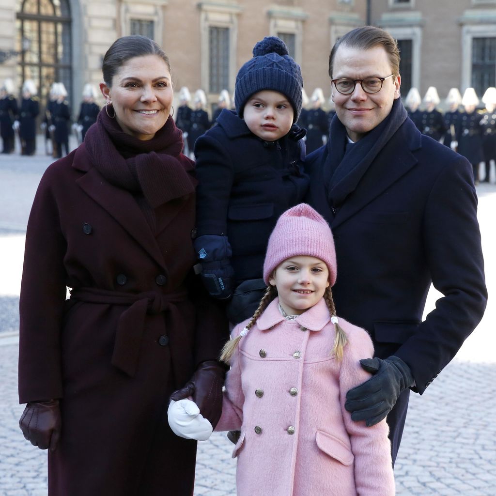Prinzessin Victoria, Prinz Oscar, Prinzessin Estelle und Prinz Daniel