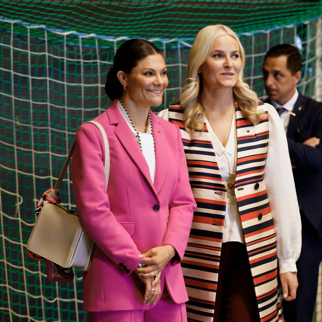 Prinzessin Victoria und Kronprinzessin Mette-Marit im Mai 2022