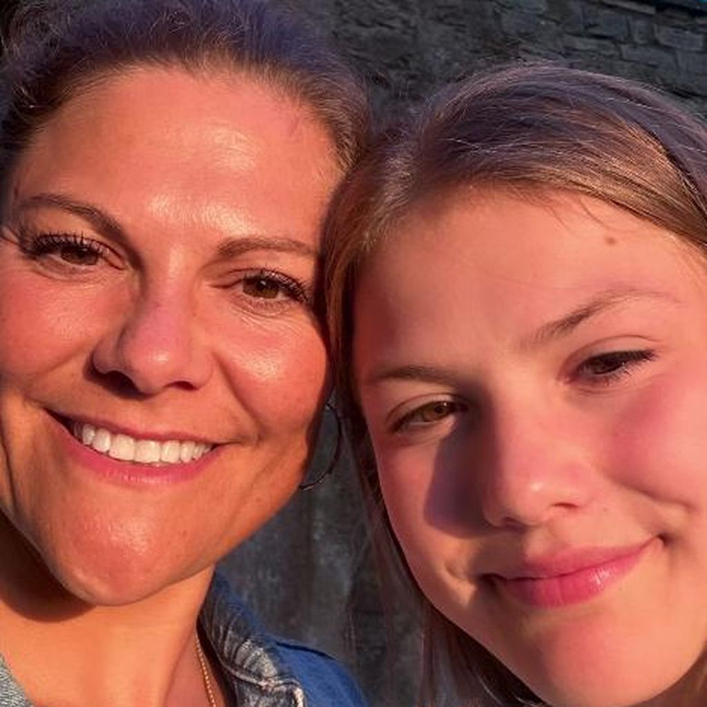 Prinzessin Victoria und Prinzessin Estelle im August 2024