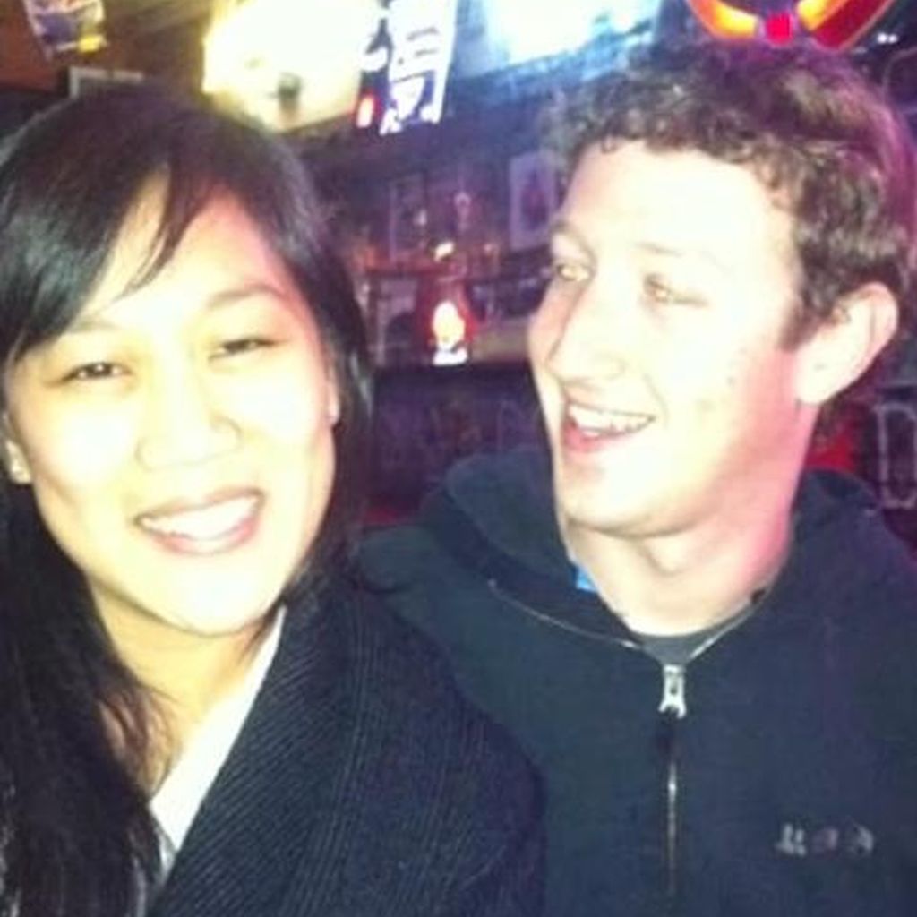 Priscilla Chan und Mark Zuckerberg während ihrer Zeit an der Harvard University