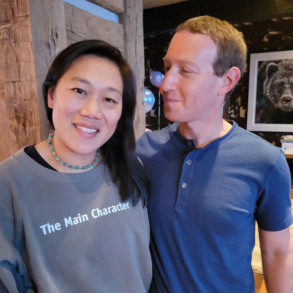 Priscilla Chan und Mark Zuckerberg im Februar 2022
