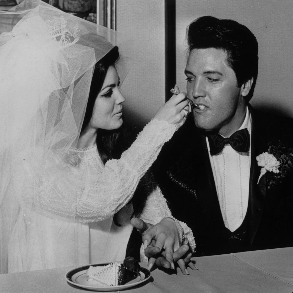 Priscilla Presley und Elvis Presley im Jahr 1967