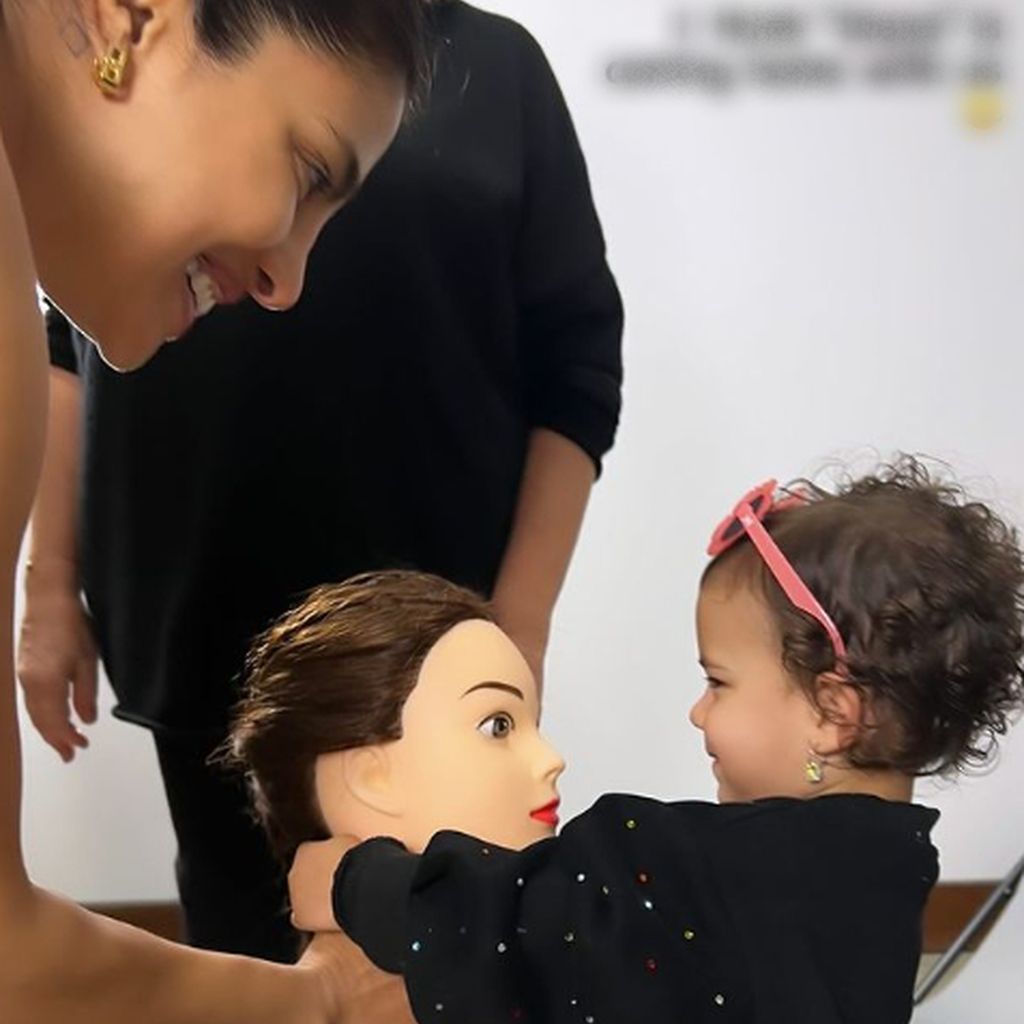 Priyanka Chopra und ihre Tochter Malti