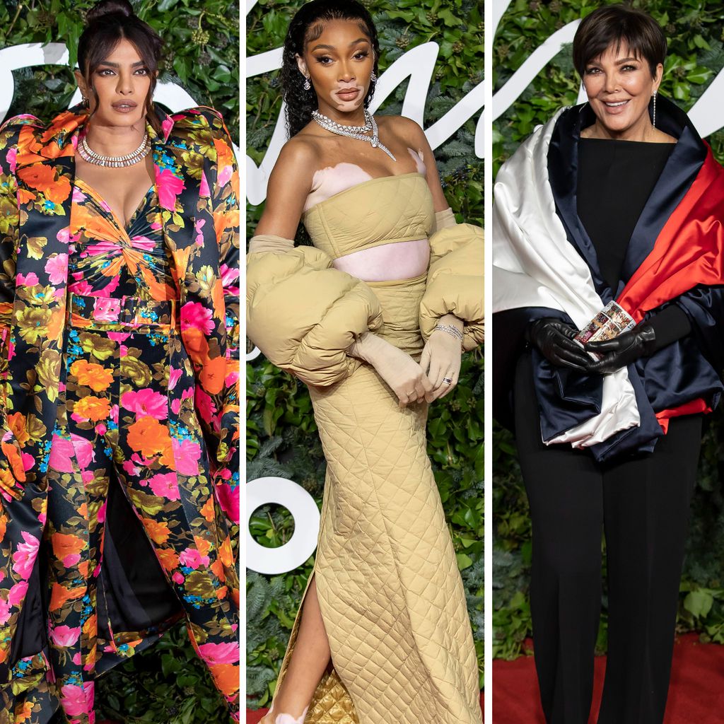 Priyanka Chopra, Winnie Harlow, Kris Jenner, Fashion Awards 2021