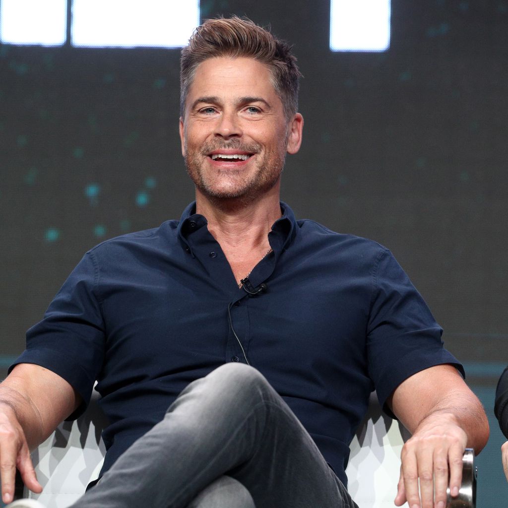 Produzent Rob Lowe bei einer Pressekonferenz