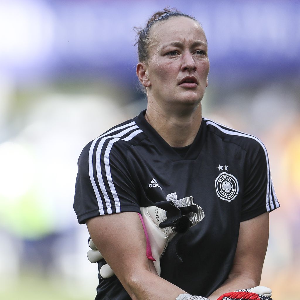 Profisportlerin Almuth Schult bei der Weltmeisterschaft in Frankreich 2019