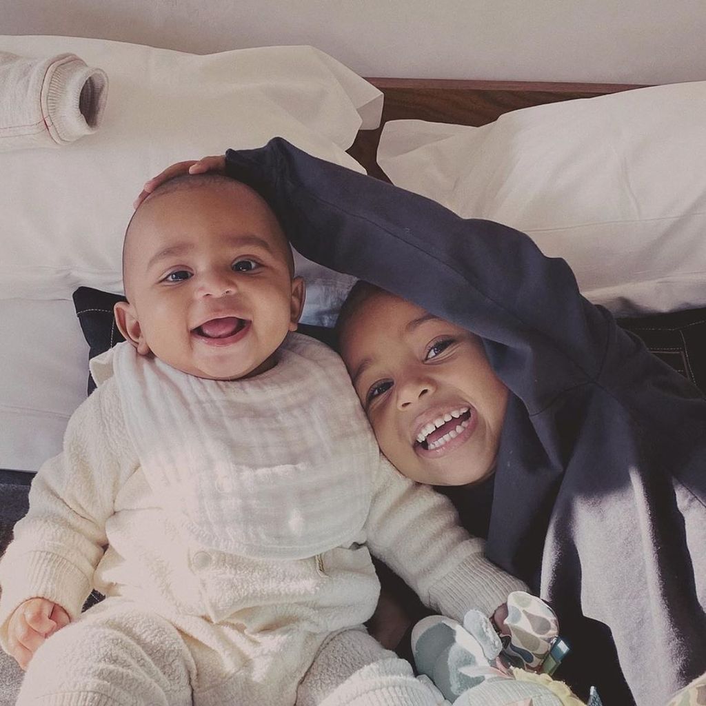 Psalm und Chicago West, Kinder von Kim Kardashian und Kanye West