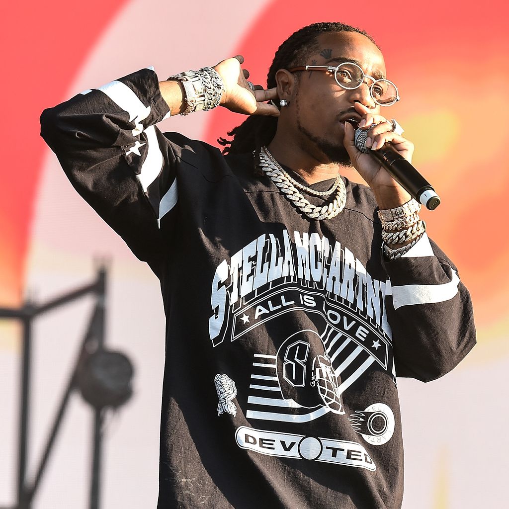 Quavo bei einem Auftritt beim Wireless Festival im Juli 2018
