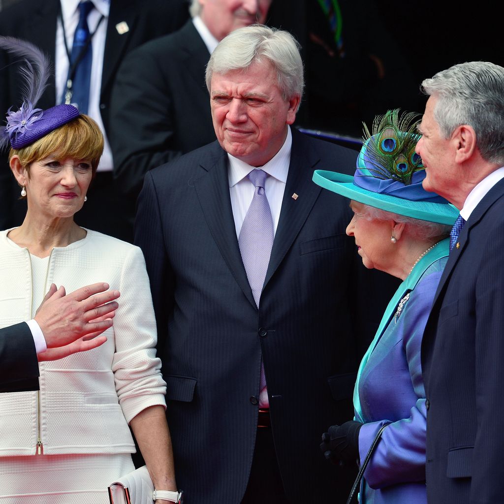 Queen Elizabeth II. und Joachim Gauck