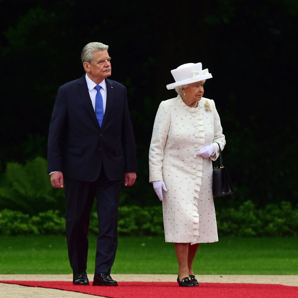 Queen Elizabeth II. und Joachim Gauck