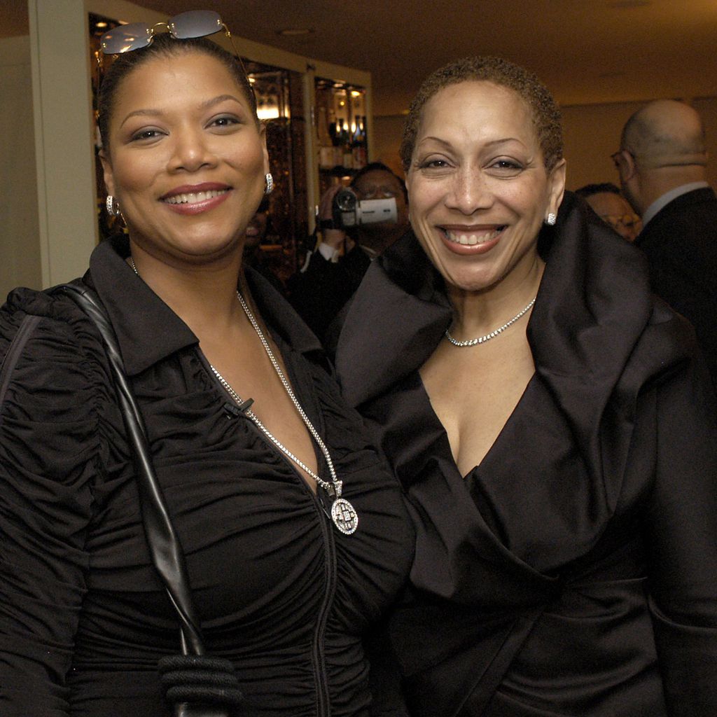 Queen Latifah mit ihrer Mutter Rita Owens