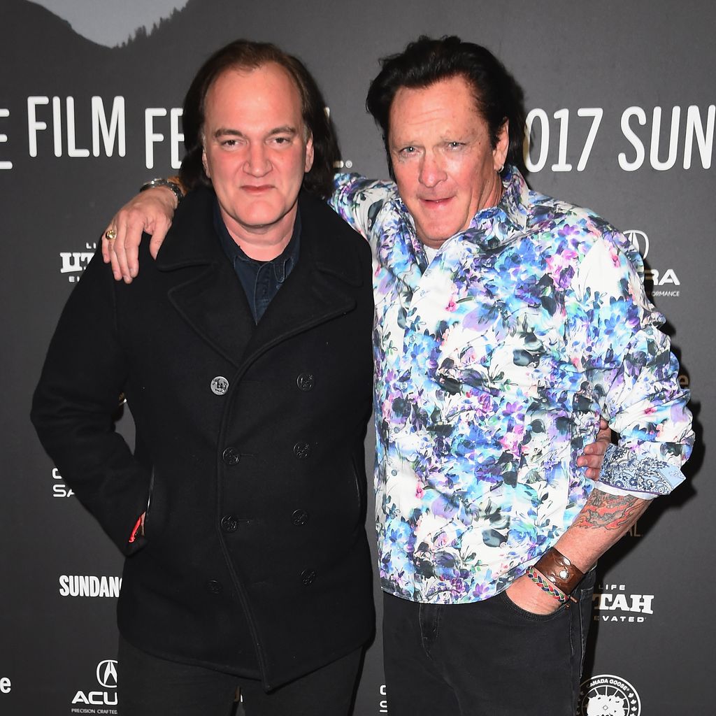 Quentin Tarantino und Michael Madsen, Filmemacher und Schauspieler
