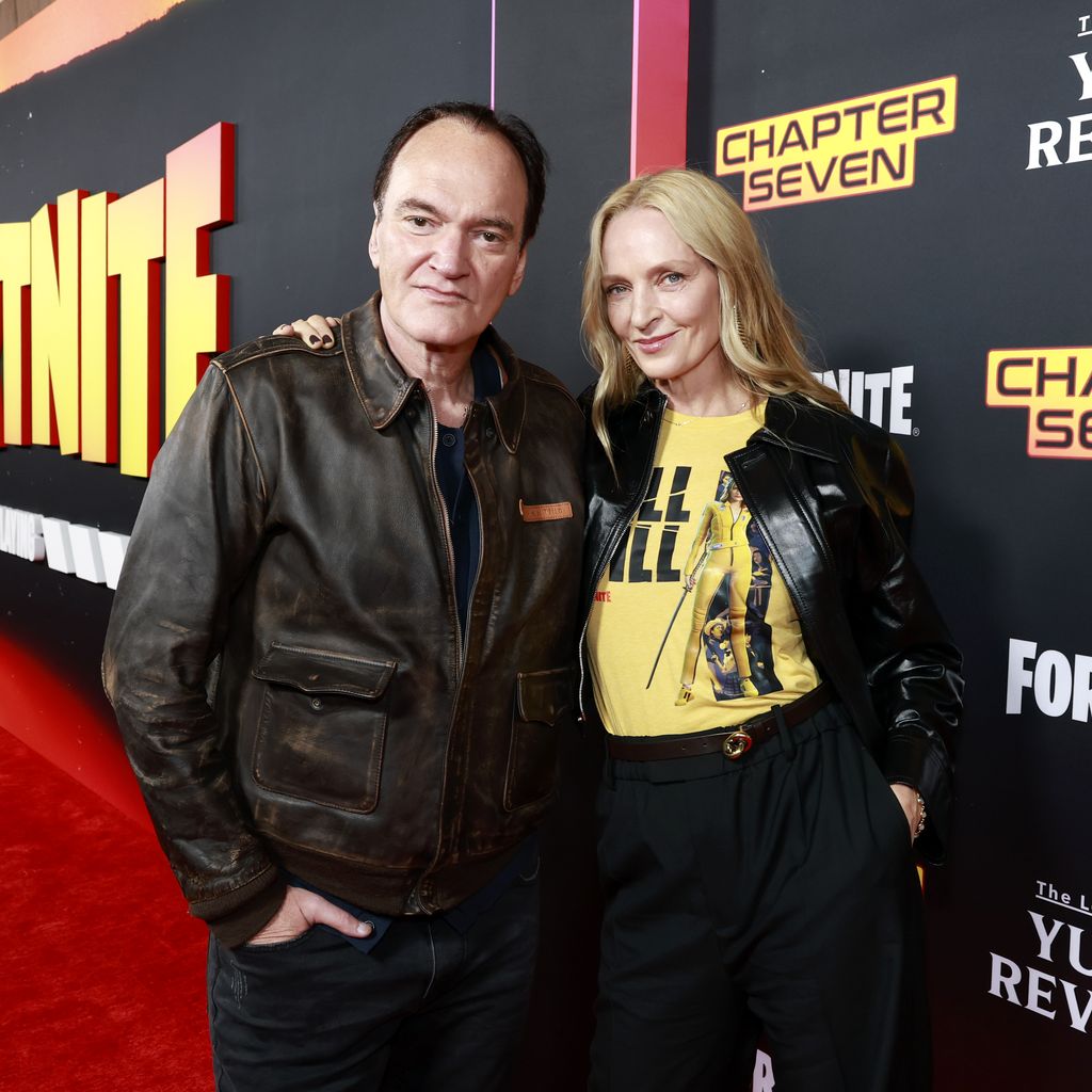 Quentin Tarantino und Uma Thurman bei "Fortnite Now Playing" im Vista Theater in Hollywood