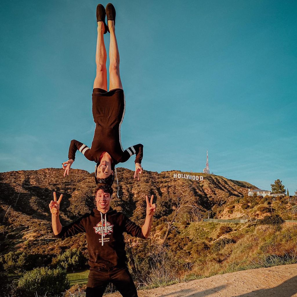 Quincy Azzario und René Casselly in Los Angeles