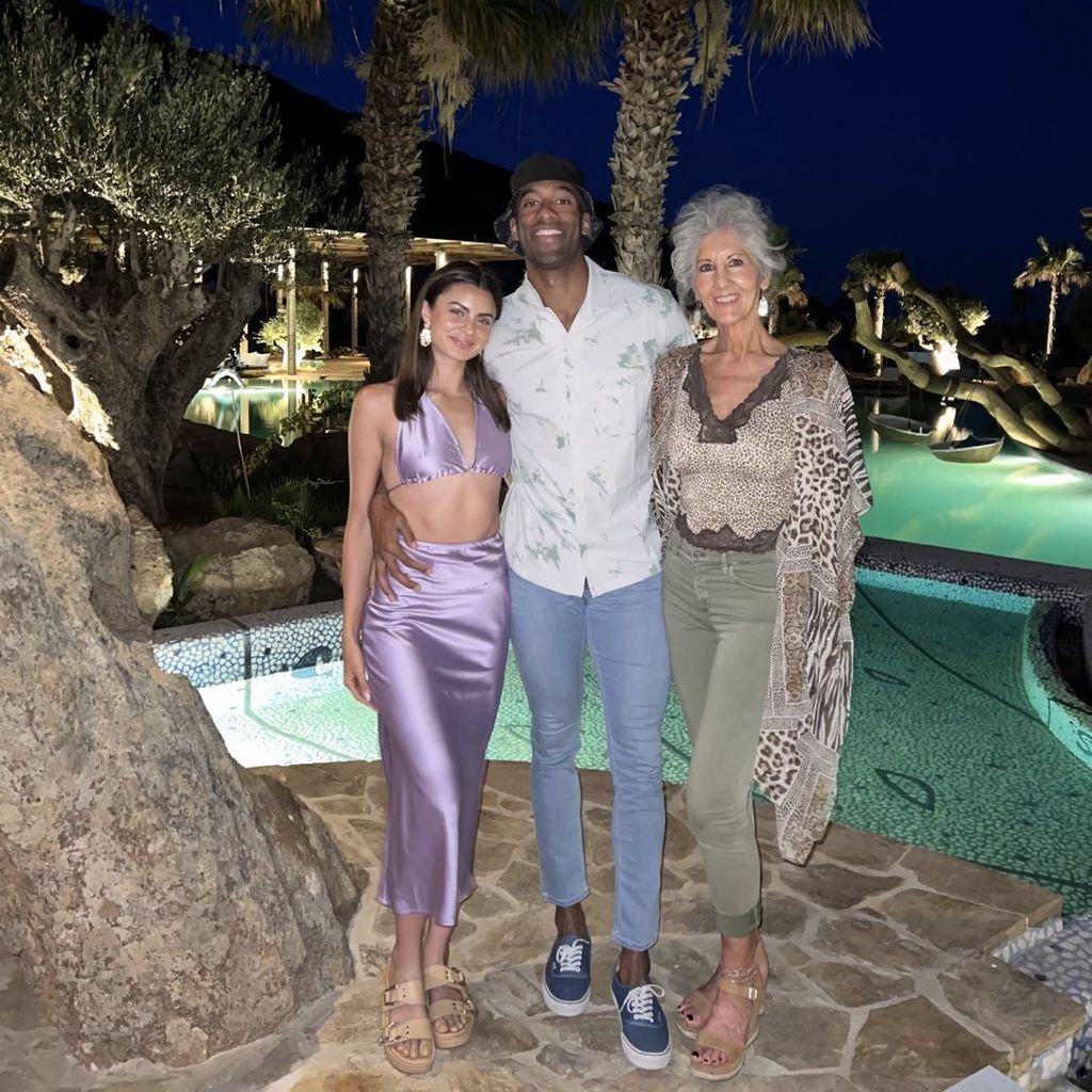 Rachael Kirkconnell, Matt James und Patty Cuculo James