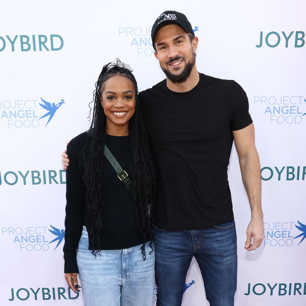 Rachel Lindsay und Bryan Abasolo, im November 2023