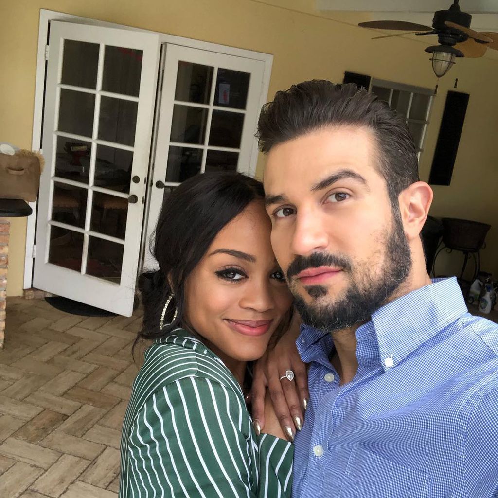 US-Bachelorette-Teilnehmer Rachel Lindsay und Bryan Abasolo