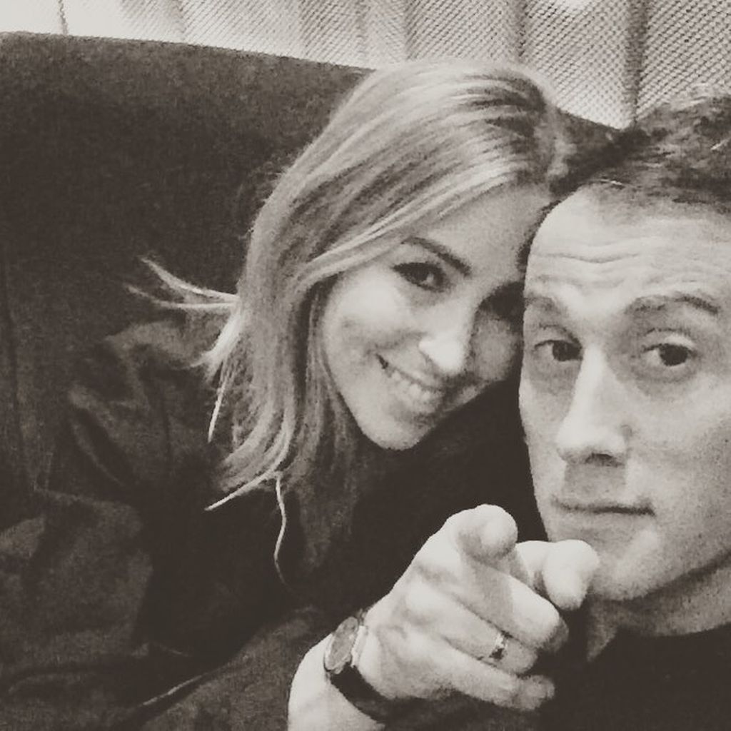 Rachel Stevens mit ihrem Mann Alex