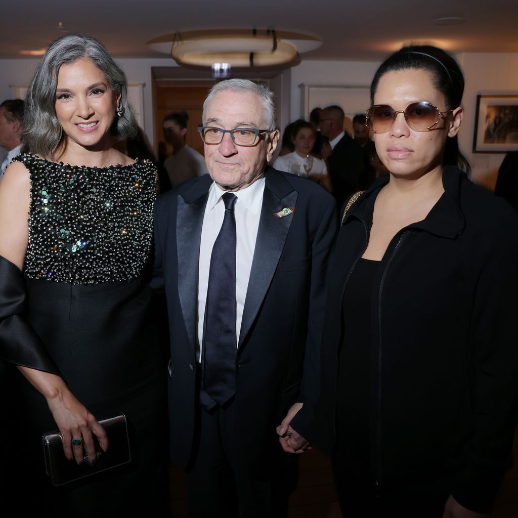 Radhika Jones, Robert De Niro und Tiffany Chen auf der Vanity Fair x Prada Party 2023