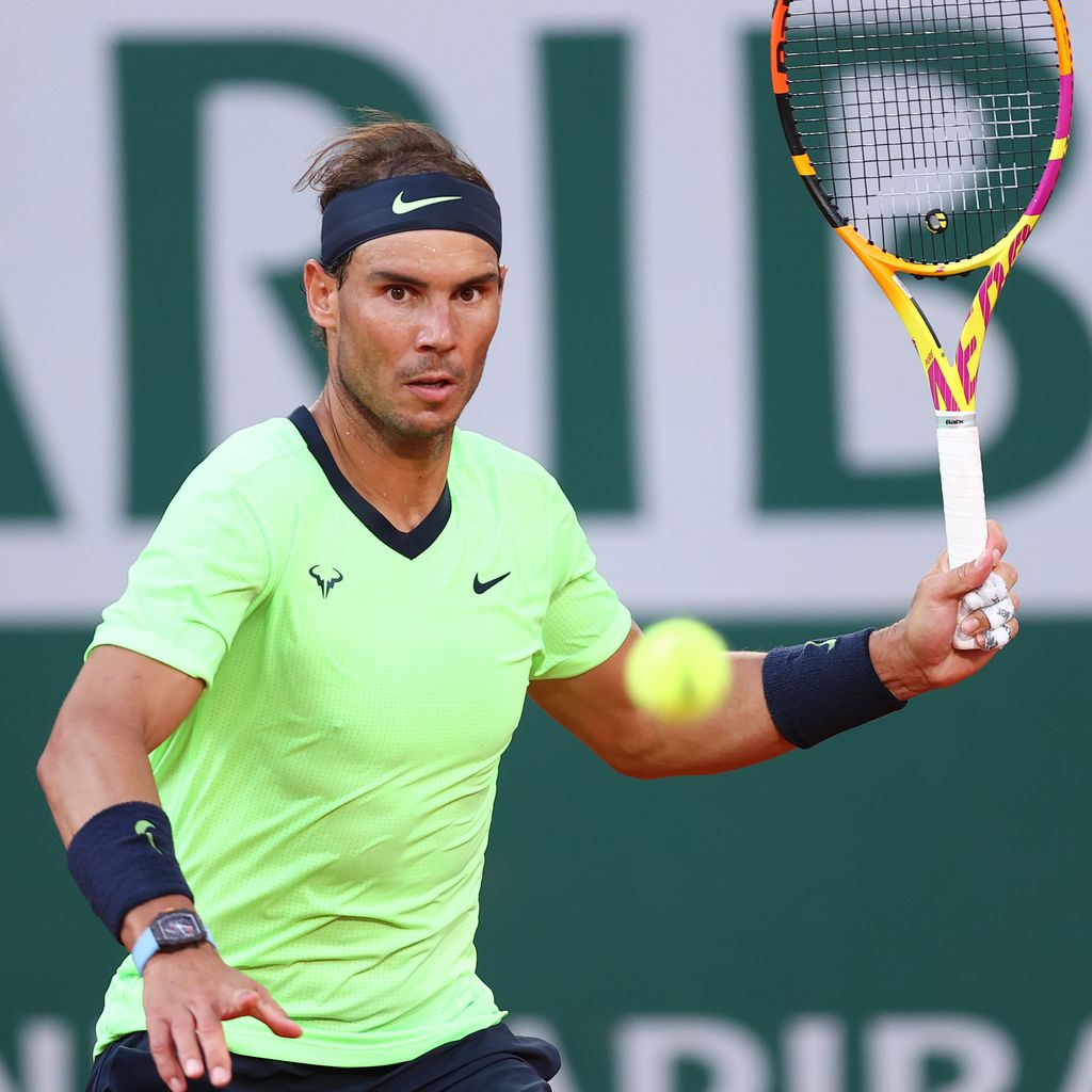 Rafael Nadal bei den French Open 2021 in Paris