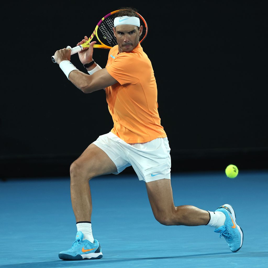 Rafael Nadal im Januar 2023 in Melbourne