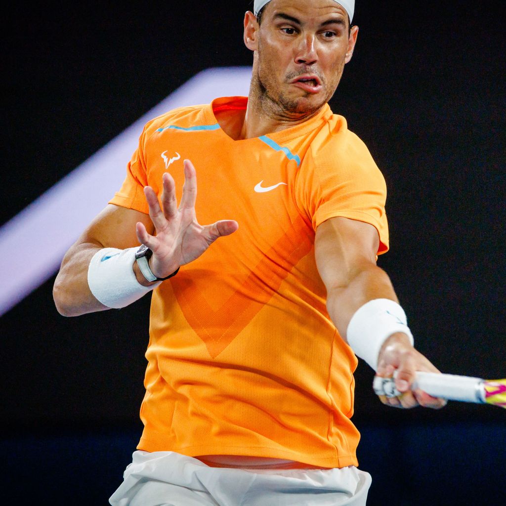 Rafael Nadal bei den Australian Open