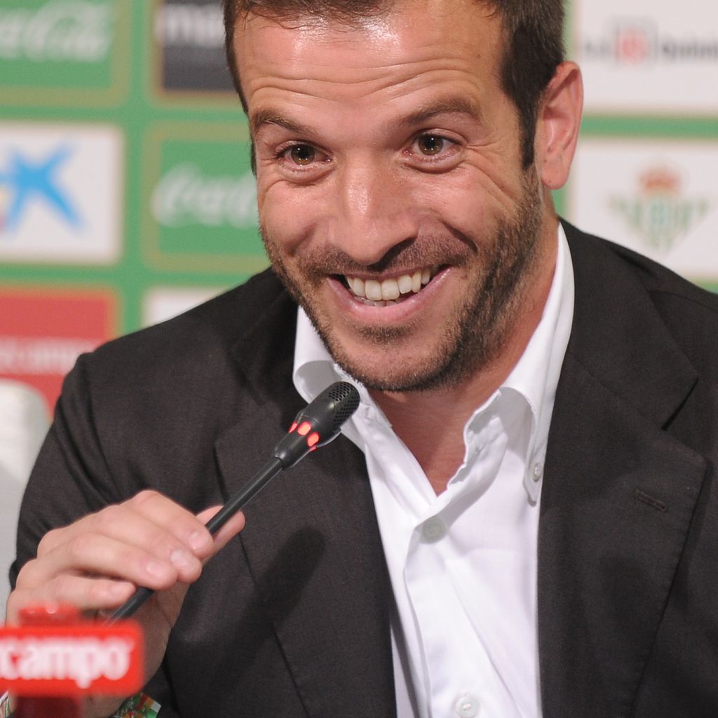 Rafael van der Vaart bei einer Pressekonferenz in Sevilla im Juni 2015