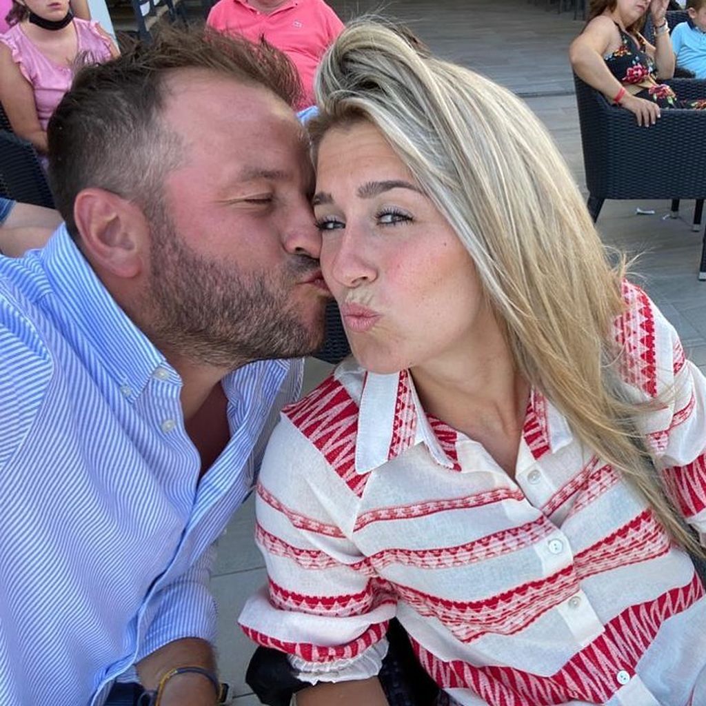 Rafael van der Vaart mit seiner Frau