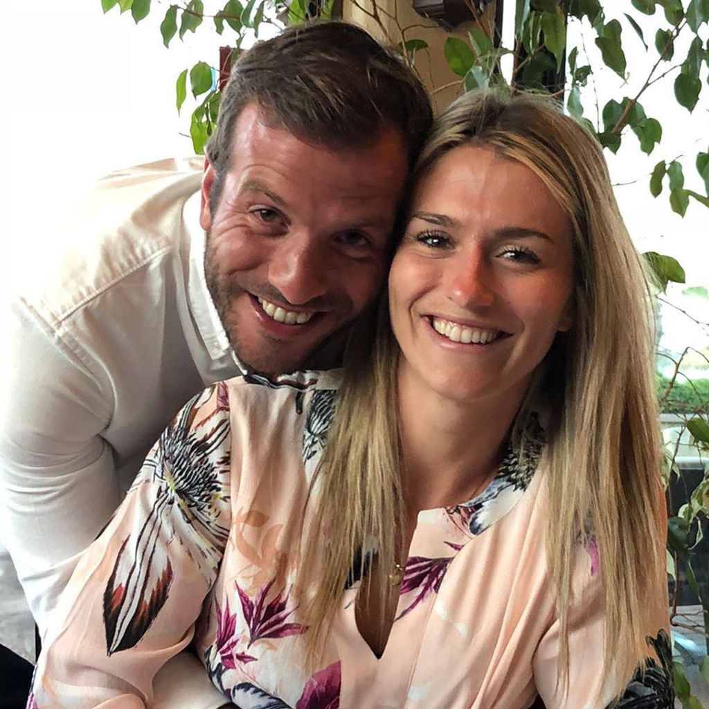 Rafael van der Vaart und Estavana Polman im Februar 2020