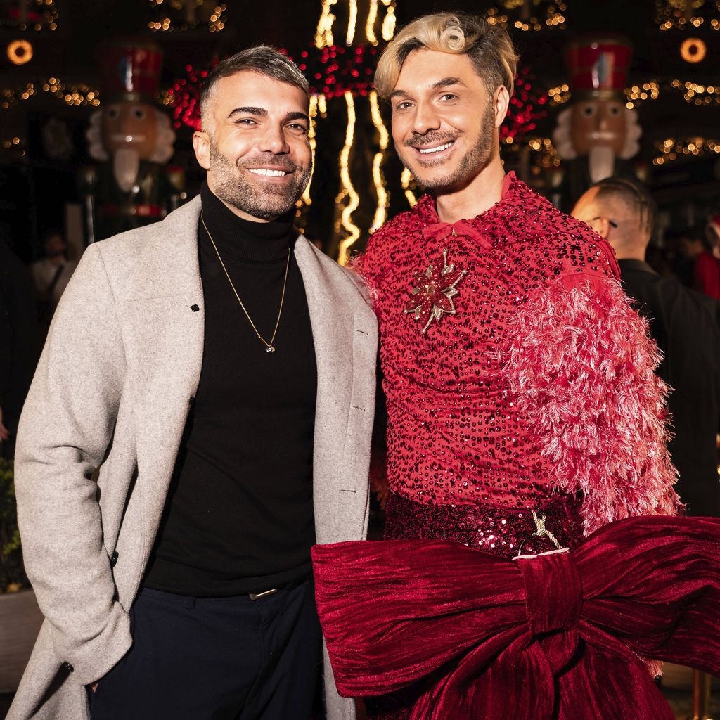 Rafi Rachek und Sam Dylan beim "Katy's X-mas Wonderland"-Event von Kate Merlan, Dezember 2025