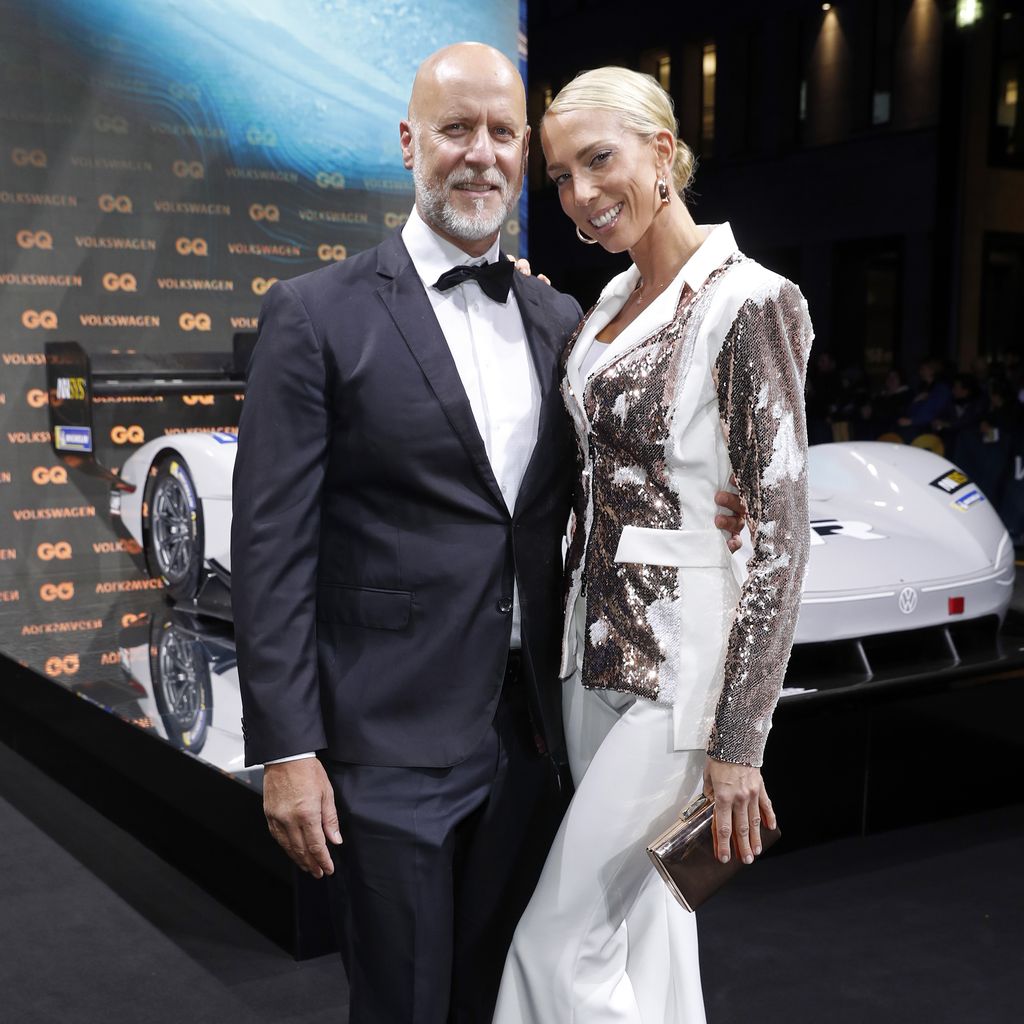 Rainer Schaller und Christiane Schikorsky beim Men of the Year Award in Berlin im November 2018