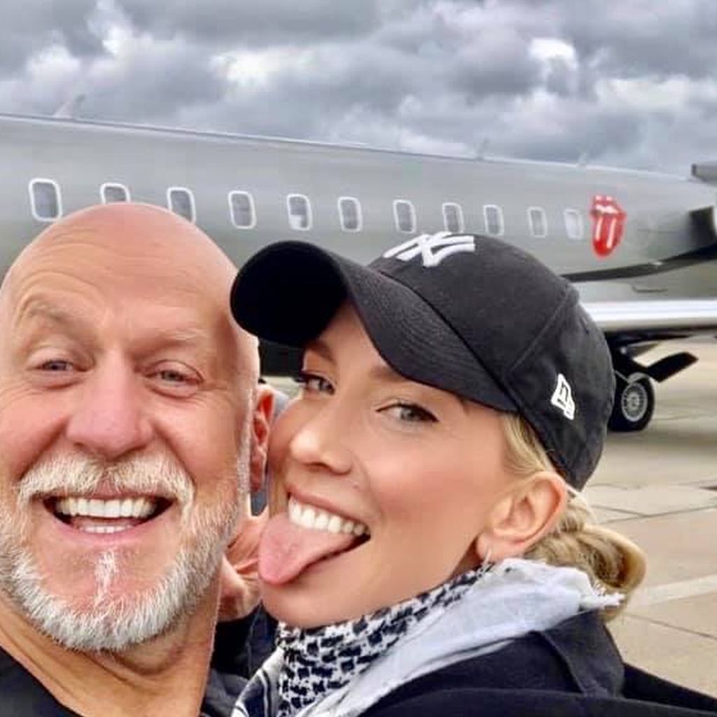 Rainer Schaller und seine Lebensgefährtin Christiane Schikorsky im April 2019