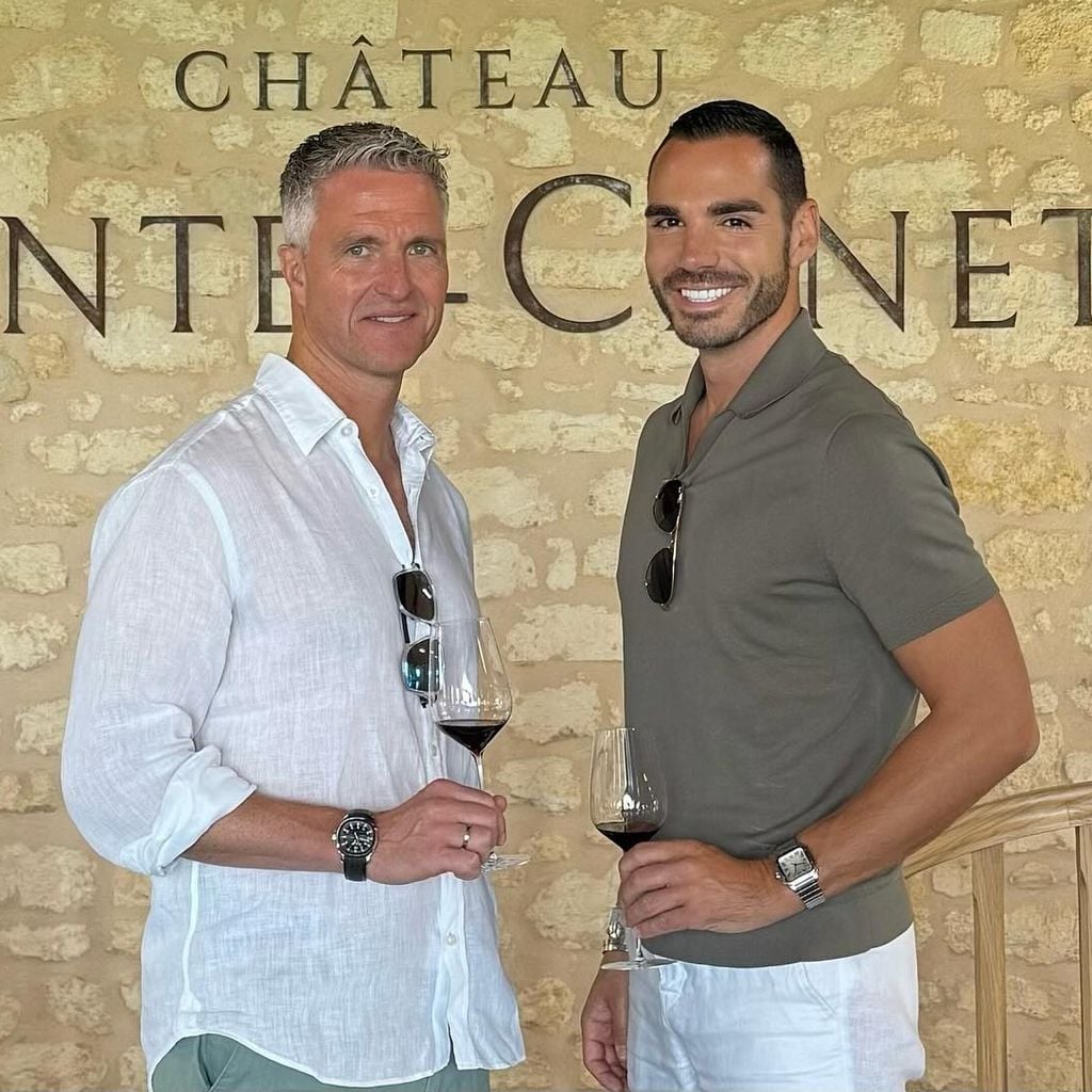 Ralf Schumacher und Étienne Bousquet-Cassagne im Juni 2025