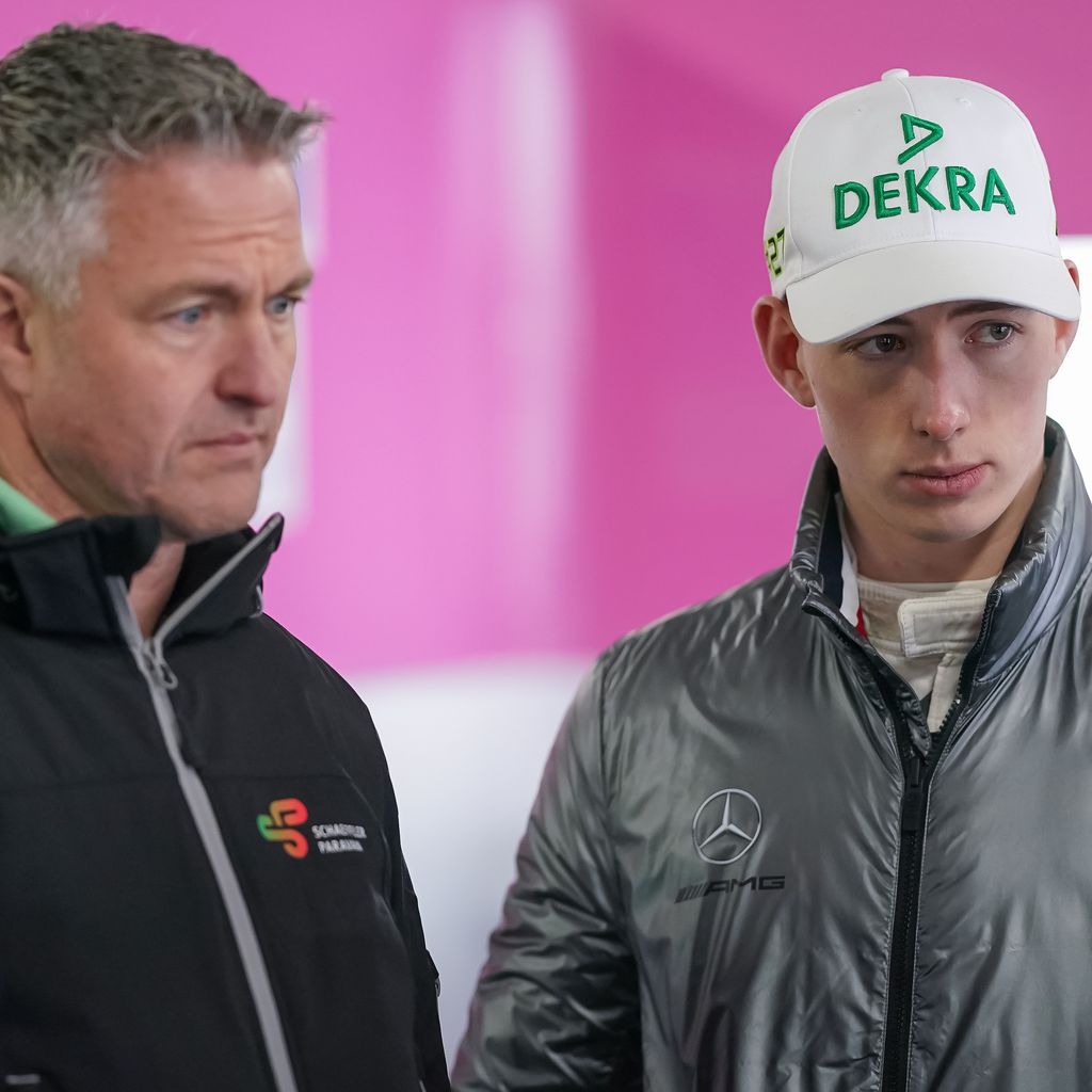 Ralf Schumacher und David Schumacher im Jahr 2022