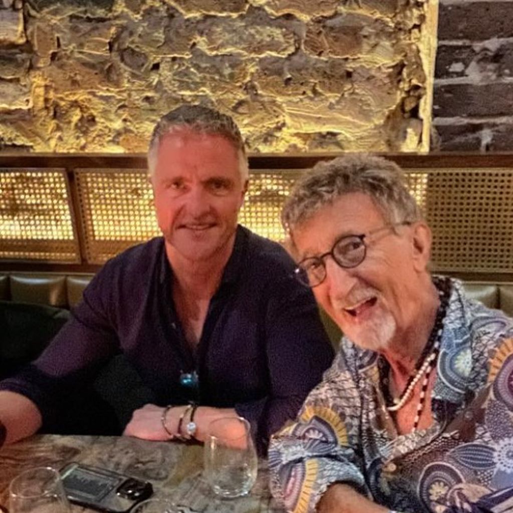 Ralf Schumacher und Eddie Jordan