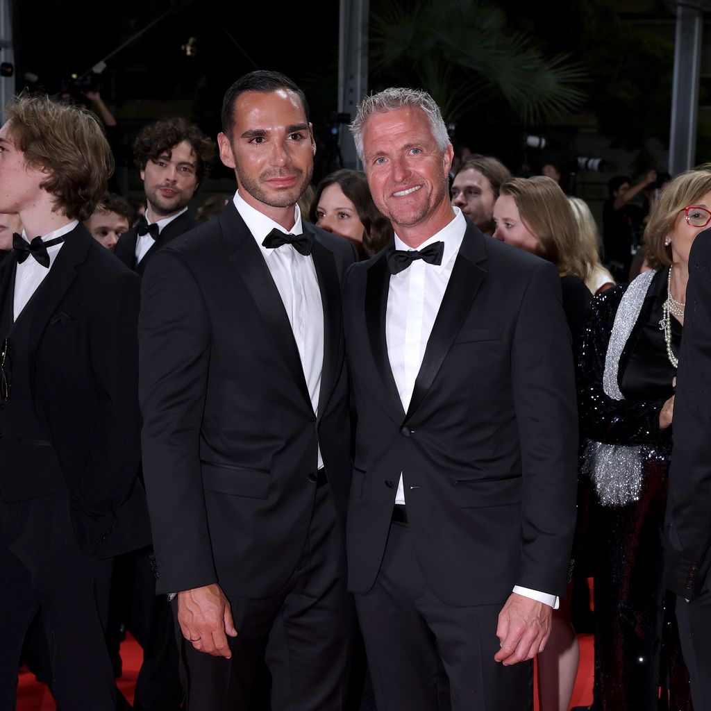 Ralf Schumacher und Étienne Bousquet-Cassagne bei dem Cannes Film Festival im Mai 2025